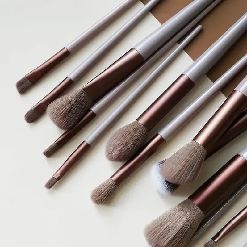 13-Piece: Professional Makeup Brush Set