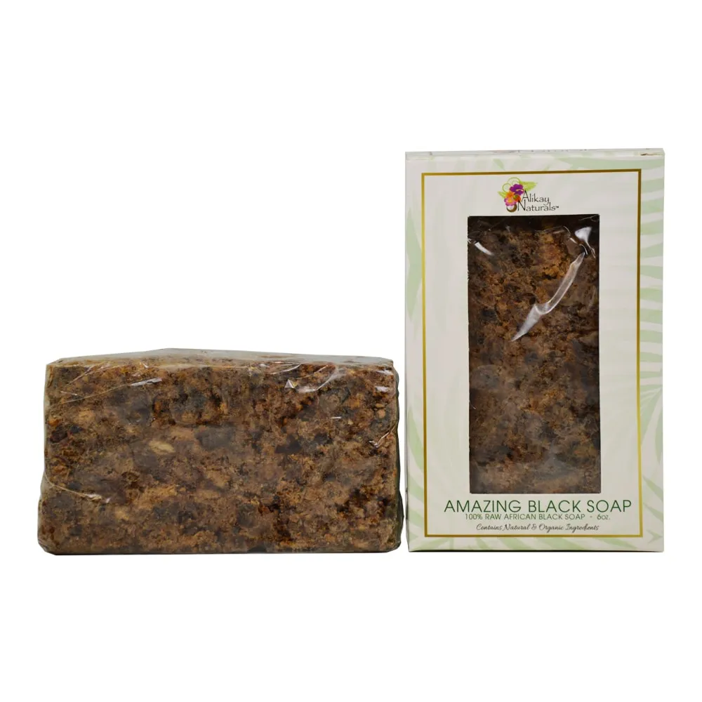 Alikay Naturals Amazing Black Soap 6oz