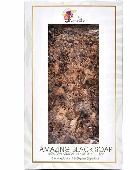 Alikay Naturals Amazing Black Soap 6oz