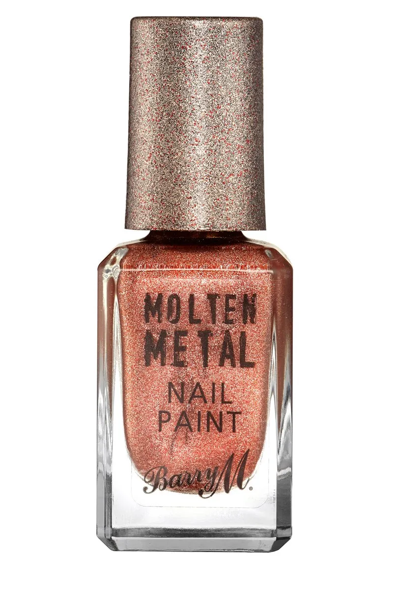 Barry M Molten Metal Nail Paint in Copper Mine