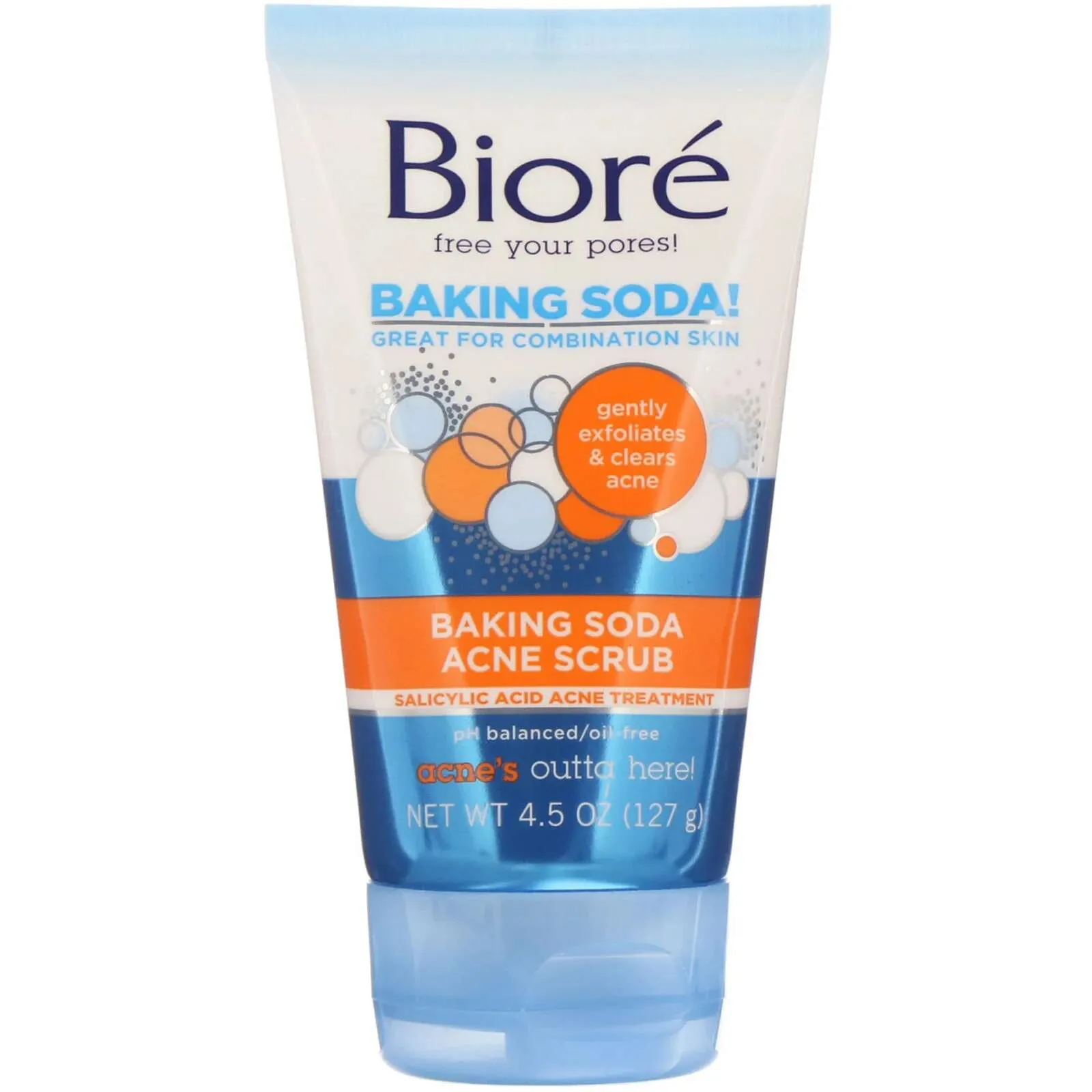 Biore Baking Soda Acne Scrub 127g