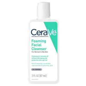 CeraVe Foaming Facial Cleanser for Normal to Oily Skin