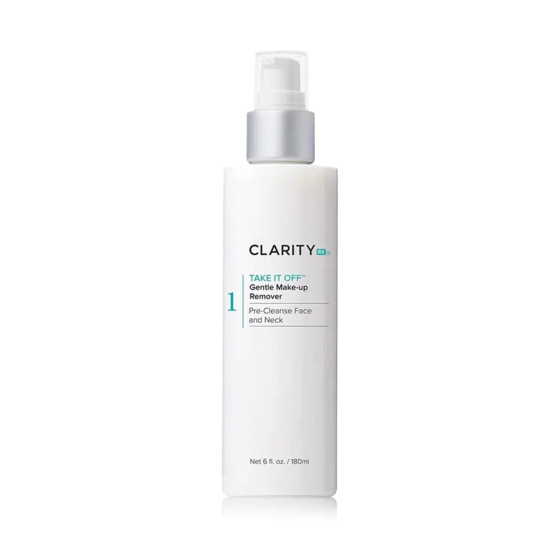 ClarityRx Take It Off Gentle Make-up Remover