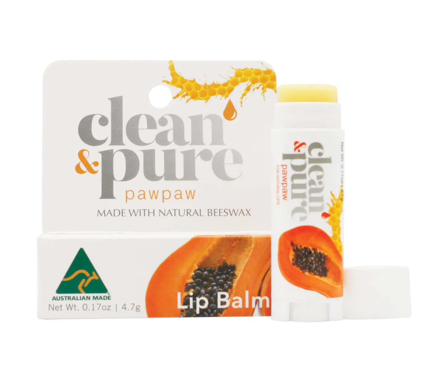 Clean and Pure Pawpaw Lip Balm