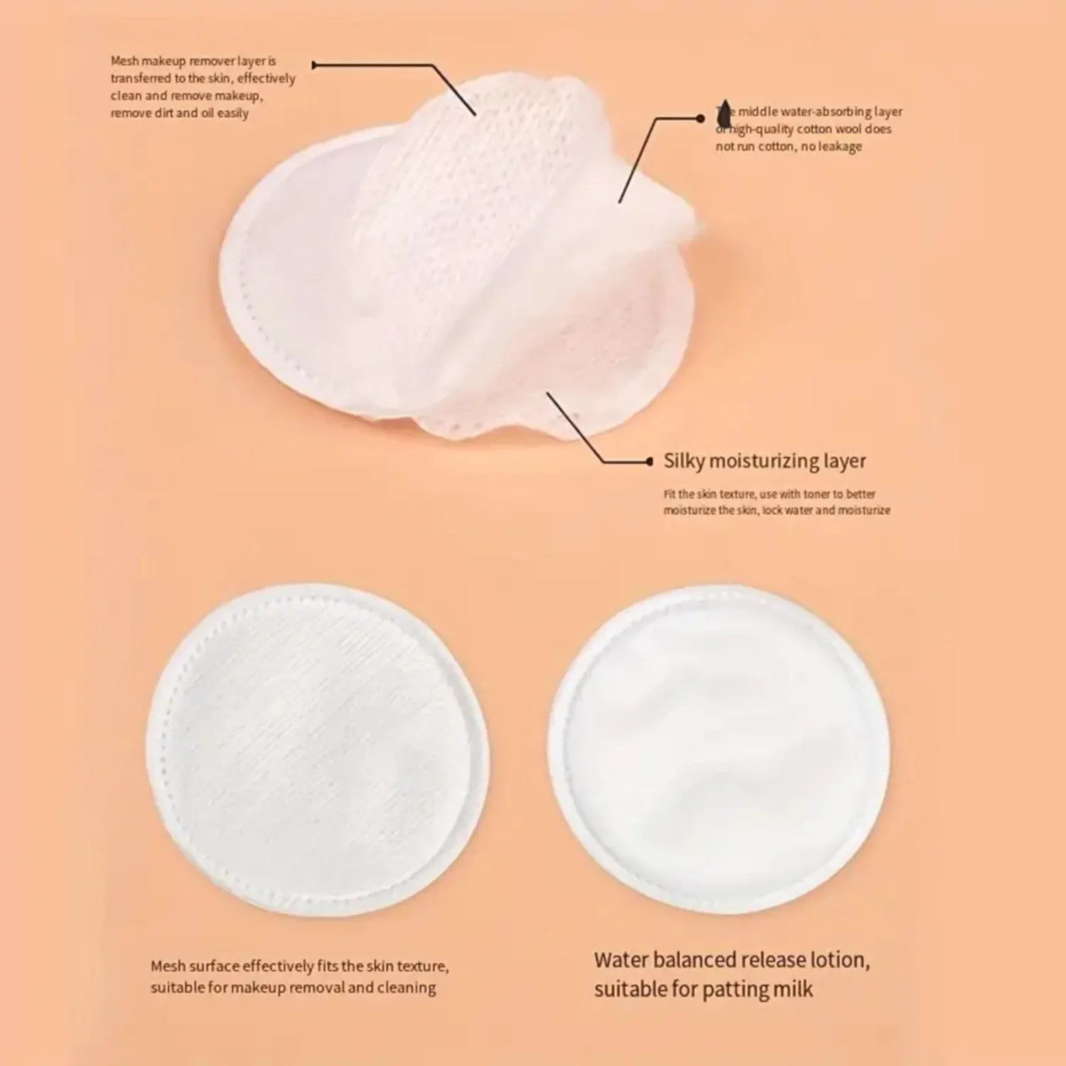 Cotton Round Pads 80ct