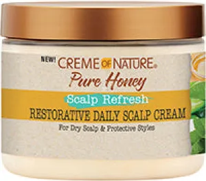 Creme of Nature Pure Honey Restorative Daily Scalp Cream