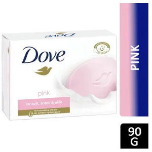 Dove Pink Soft & Smooth Skin Bar Care Moisturising Cream Face Body Bars