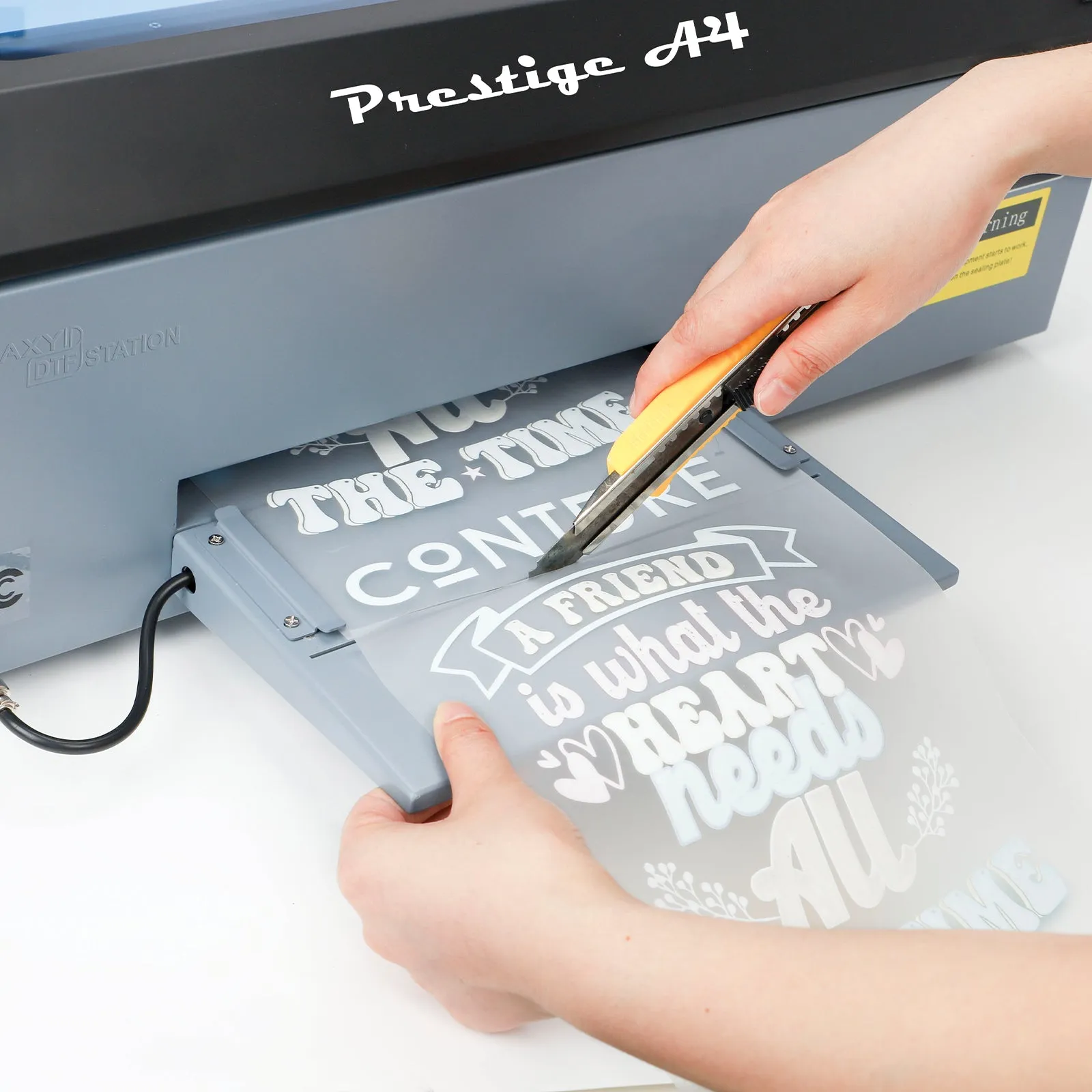 DTF Station Prestige A4 DTF Printer - Classic Black and Grey