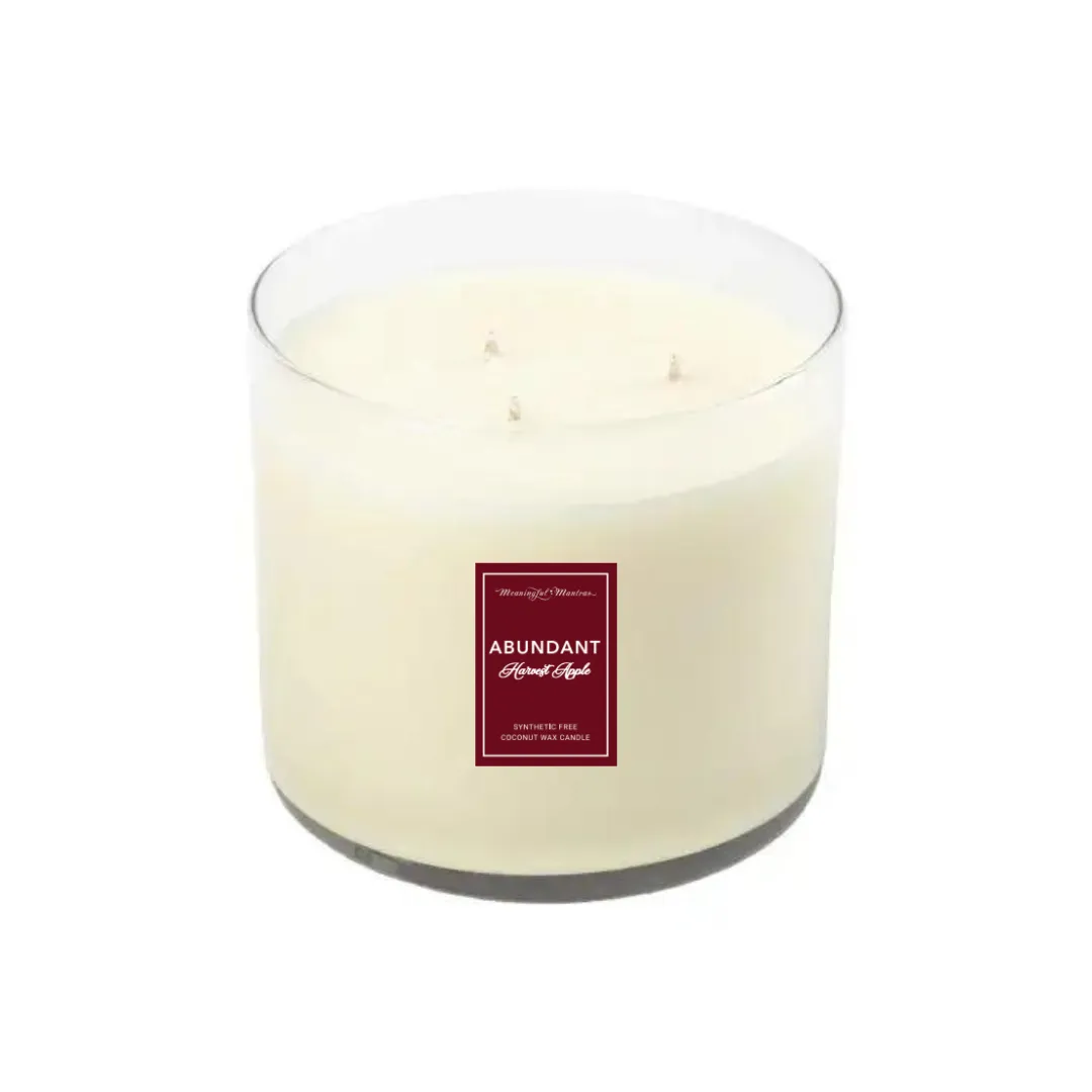 Harvest Apple Natural Candle 16oz 3-Wick