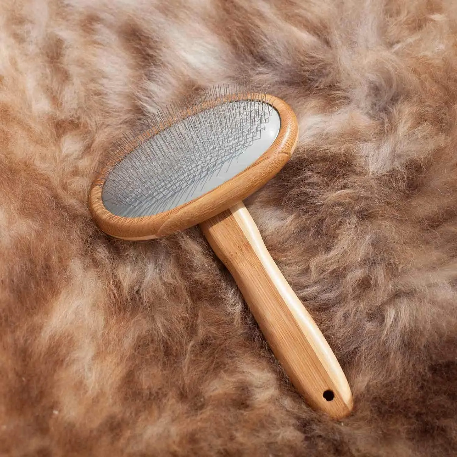 Luxury Sheepskin Brush