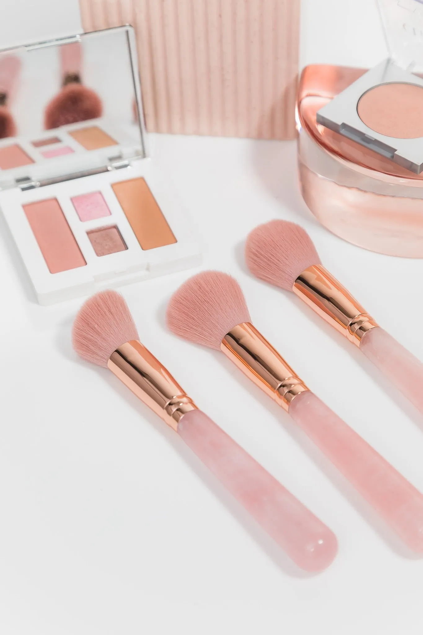 Makeup Brushes | Rose Quartz