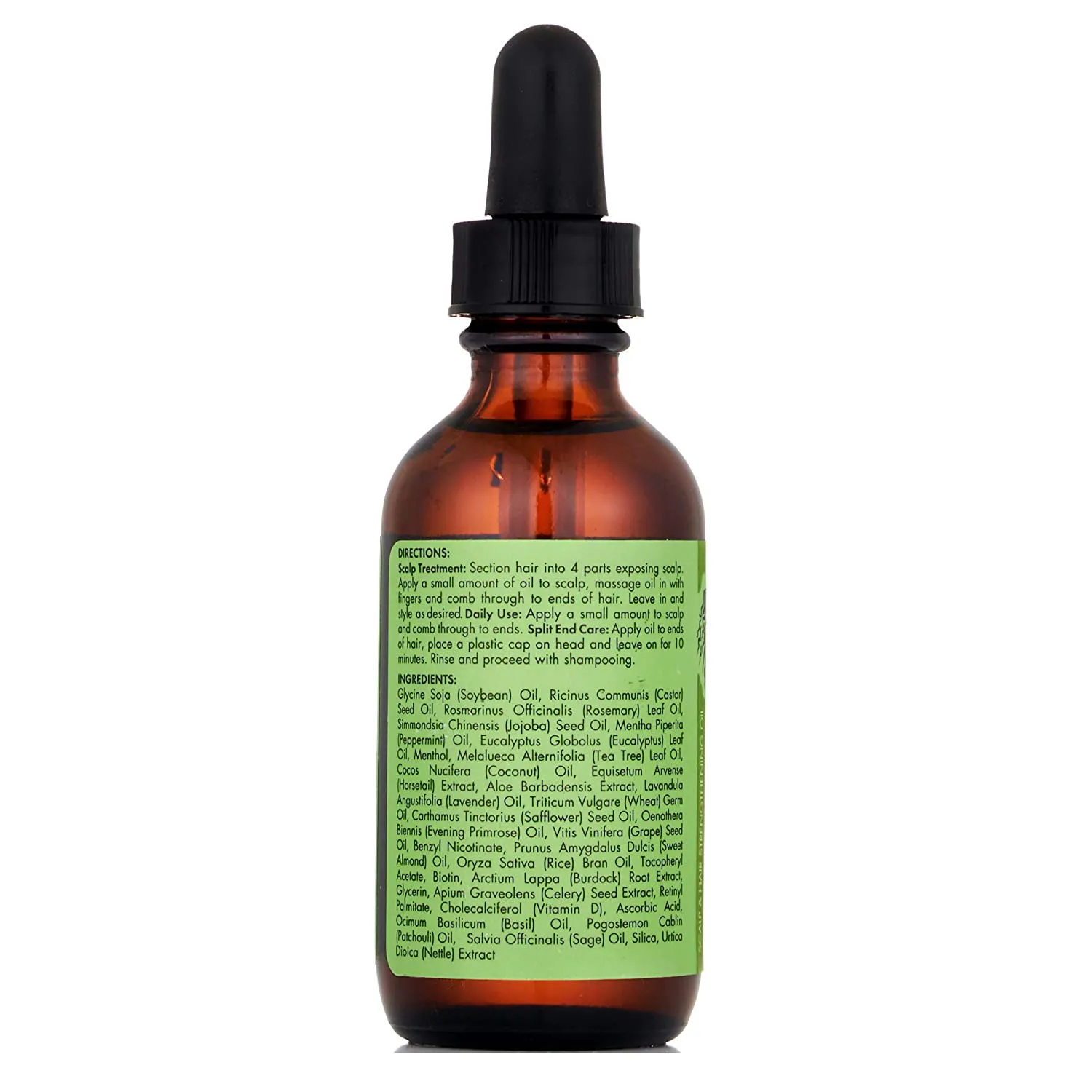 Mielle Organics Rosemary Mint Scalp & Hair Strengthening Oil, Infused W/Biotin, 2 Ounces