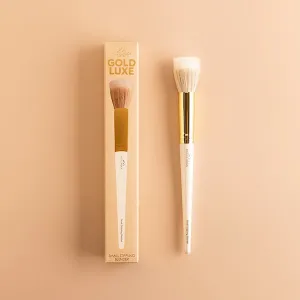 Modelrock Gold Luxe Makeup Brush - Small Stippling Blender Brush