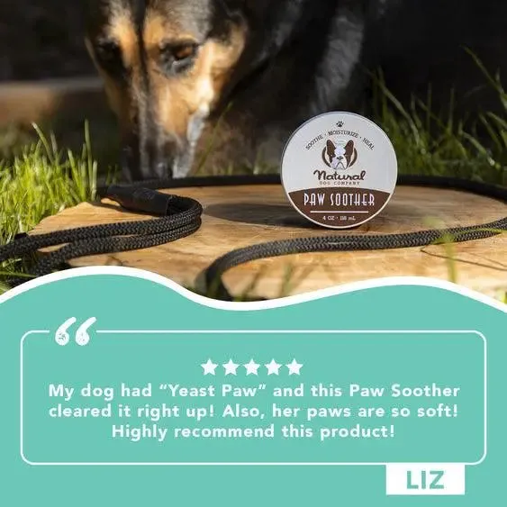 Natural Dog Company PAW SOOTHER® | All-Natural and Vegan Balm