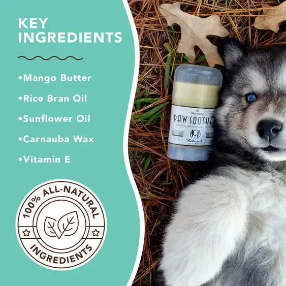 Natural Dog Company PAW SOOTHER® | All-Natural and Vegan Balm