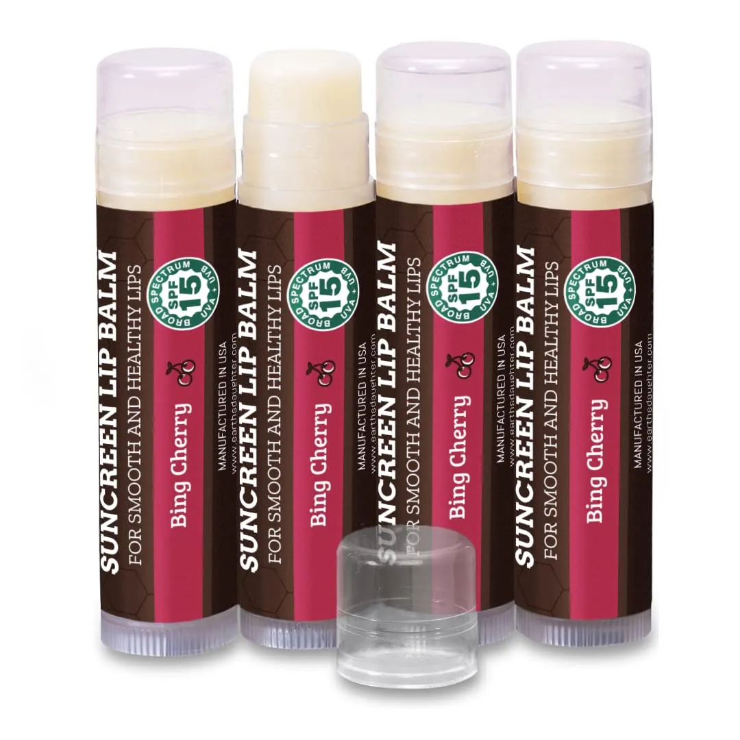 Organic Lip Balm - Best Lip Repair Chapstick for Dry Cracked Lips - Moisturizing Lip Care For Kids And Adults