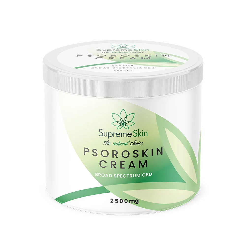 Psoroskin CBD Cream 500ml (2500mg CBD)