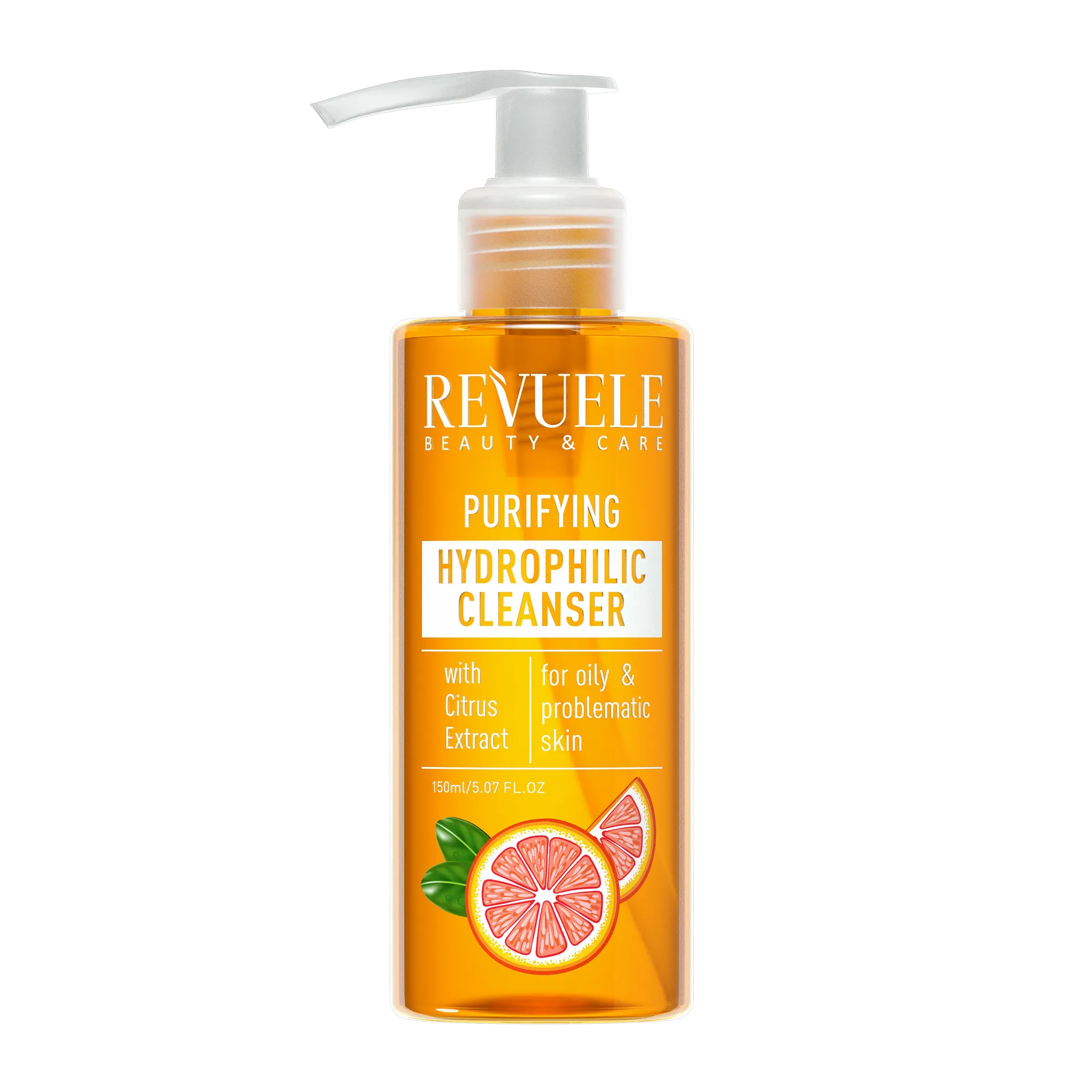 Revuele Purifying Hydrophilic Cleanser with citrus extract, 150ml