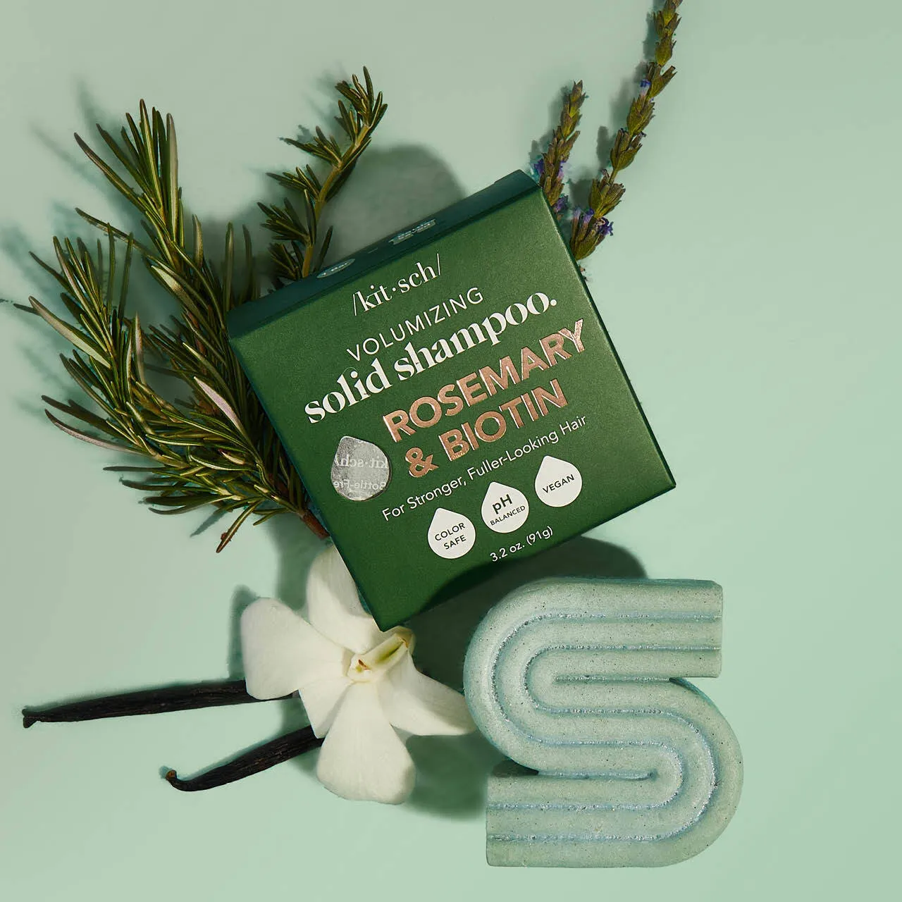 Rosemary & Biotin Volumizing Solid Shampoo