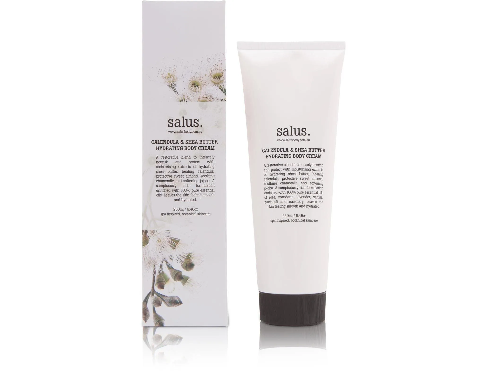 SALUS - CALENDULA & SHEA BUTTER HYDRATING BODY CREAM 250ml