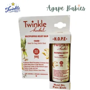 Twinkle Baby Herbal Multi Purpose Relief Balm (YANG) - 12g