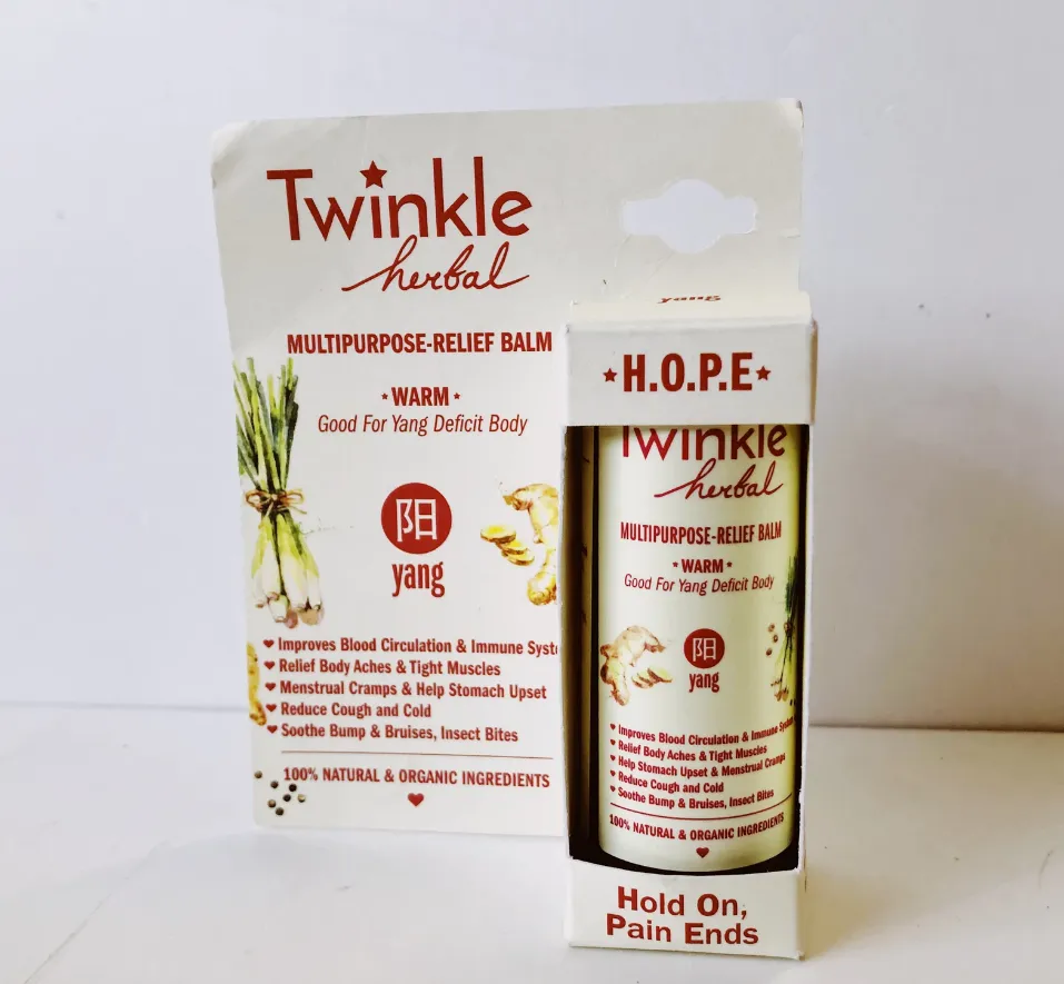 Twinkle Baby Herbal Multi Purpose Relief Balm (YANG) - 12g