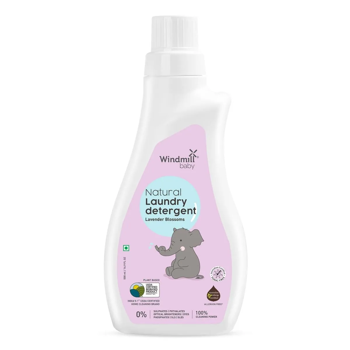 Windmill Baby Natural Laundry Detergent Lavender Blossoms- 500 ml